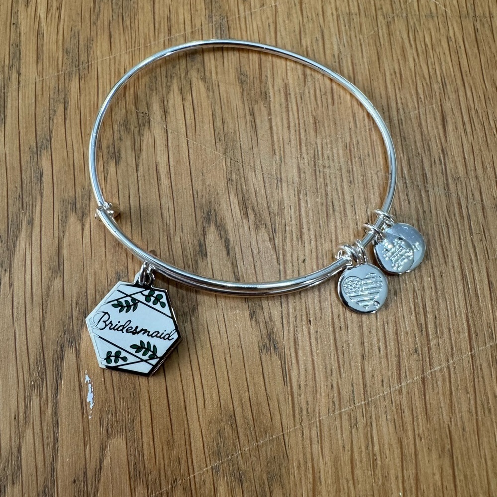 Alex and Ani 'Bridesmaid' Charm Bangle